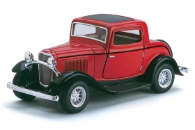 Ford 3-window Coupe - 1932 - 4 цвета в ассортименте - без коробки 1:34