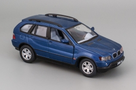 BMW X5 (E53) - синий металлик - без коробки 1:36