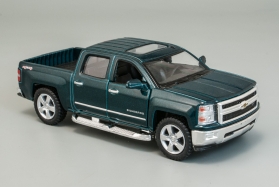 Chevrolet Silverado - 2014 - зеленый металлик - без коробки 1:46