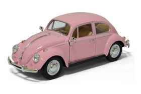Volkswagen Beetle - 1967 - пастельные 3 цвета в ассортименте - без коробки 1:24