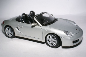 Porsche Boxter - серебристый металлик 1:18