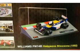 Williams FW14B - 1992 - Nigel Mansell - №7 с журналом 1:43
