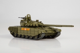 Т-72Б3 основной боевой танк (модернизация 2016 г.) - №39 с журналом (+открытка) 1:43