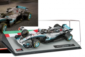 Mercedes W09 EQ Power+ - 2018 - Lewis Hamilton (Льюис Хемильтон) - №35 с журналом 1:43