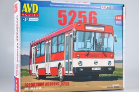 ЛиАЗ-5256 большой городской автобус - сборная модель 1:43