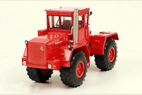 К-701М трактор колесный - красный - №141 с журналом 1:43