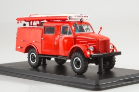 Горький-63А пожарный автомобиль ПМГ-19 - красный 1:43