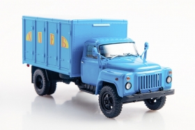 Горький-52 фургон хлебный ГЗСА-3704 - синий 1:43