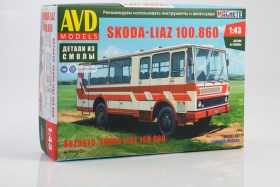 Skoda-Liaz 100.860 автобус - сборная модель 1:43