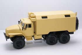 Миасский грузовик-4320 кунг ПАРМ - песочный 1:43