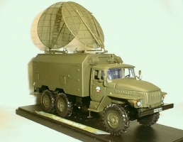 Миасский грузовик-4320 станция тропосферной связи Р-412 «ТОРФ» 1:43