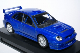 Subaru Impreza - темно-синий металлик 1:24