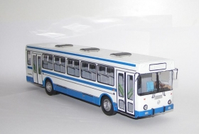 Ликинский автобус-5256.25 автобус пригородный - синий/белый 1:43