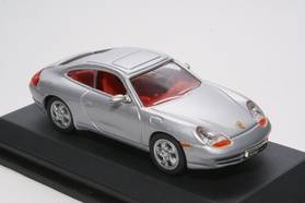 Porsche 911 Carrera 2 (996) - 1998 - серебристый металлик 1:43