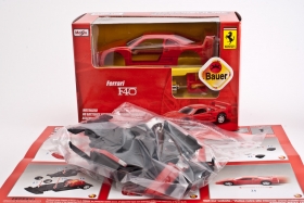 Ferrari F40 - красный - СБОРКА - инерц. 1:39