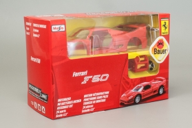 Ferrari F50 - красный - сборная модель - инерционный механизм 1:39