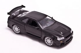 Nissan Skyline GT-R (R34) - черный 1:32