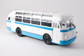 ЛАЗ-695Е автобус - белый/синий 1:43