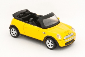 Mini Cooper S Convertible - желтый 1:43