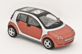 Smart Forfour - коричневый/серебристый металлик 1:43