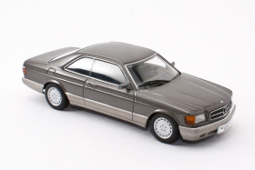 Mercedes-Benz 500 SEC (W126) Coupe - 1981 - antracite grey metallic 1:43