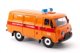 УАЗ-3741 фургон - аварийная служба 1:43