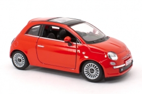 Fiat 500 - 2007 - красный 1:32