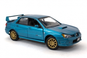 Subaru Impreza WRX STi - 2005 - синий металлик 1:24