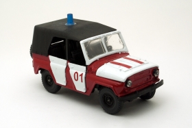УАЗ-469 пожарный 1:43