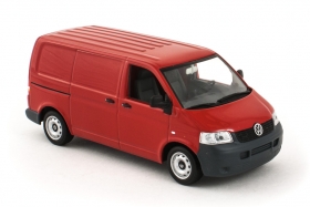 Volkswagen T5 Delivery Van - red 1:43