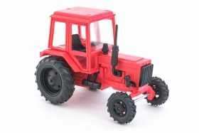 МТЗ-82 Трактор - пластик - красный 1:43