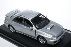Subaru Impreza - серебристый металлик 1:43