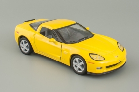 Chevrolet Corvette Z06 - 2007 - желтый - без коробки 1:36