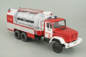 ЗиЛ-6309 автомобиль газового азотного пожаротушения АГТ-4000 1:43