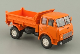 МАЗ-5549 самосвал - 1977 г. - оранжевый 1:43