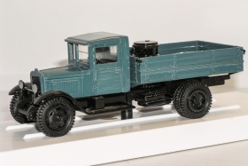 УралЗиС-355 бортовой - серо-синий 1:43