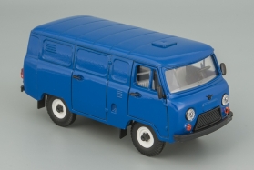УАЗ-3741 фургон (пластик) - синий 1:43