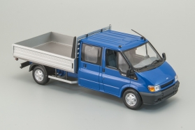 Ford Transit Mk6 Double Cabin Dropside - 2000 - blue 1:43
