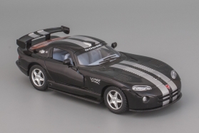 Dodge Viper GTS-R - 2012 - черный/серебристые полосы - без коробки 1:36