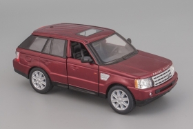 Range Rover Sport - красный металлик - без коробки 1:38