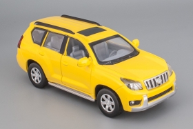 Toyota Land Cruiser Prado 150 - желтый - свет+звук - без коробки 1:32