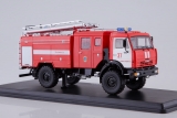 КАМАЗ-4326 пожарная автоцистерна АЦ-3,0-40(4326)-26ВР - ПЧ 37 Новосибирск 1:43