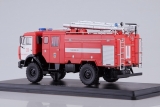 КАМАЗ-4326 пожарная автоцистерна АЦ-3,0-40(4326)-26ВР - ПЧ 37 Новосибирск 1:43