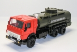 КАМАЗ-53212 топливозаправщик АТЗ-10 - красный/хаки 1:43