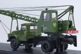 ЗиЛ-130 автокран АК-75В - зеленый 1:43