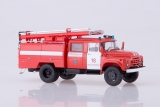 ЗиЛ-130 пожарная автоцистерна АЦ-40(130) - пожарная часть №18 Санкт-Петербург 1:43