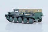 ГТ-С (Горький-47) гусеничный транспортёр-снегоболотоход с тентом - зеленый 1:43