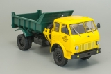 МАЗ-509Б самосвал (4х4) - 1962 г. - жёлтый/зелёный 1:43