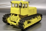 Д-804ПГ (с кабиной) трактор гусеничный - желтый 1:43