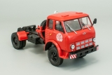 МАЗ-508В/504Г седельный тягач (4х4) - 1970 г. - красный 1:43